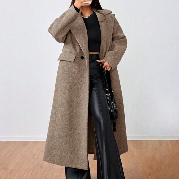 Camel Casual Women's Long Collar Jacket - Picture 6 of 6